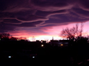 freaky storm clouds